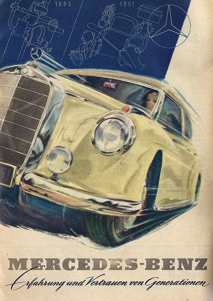 Mercedes-Benz Anzeige von 1952